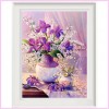 Purple Flower Vase