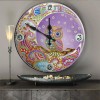 Moonlight Owl - Tin Wall Clock