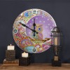 Moonlight Owl - Tin Wall Clock