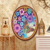 Blooms and Butterfly - Large Hanging Decoration