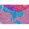 Kids Framed Diamond Painting - Happy Pink Whale