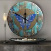 Eternal Butterfly - Tin Wall Clock