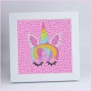 Kids "Pebbles" Diamond Painting - Pink Unicorn