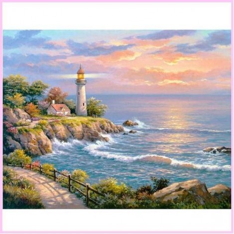 Coastal Lighthouse (US Stock)