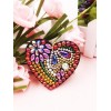 Lovely Hearts 2 - Diamond Key Chains